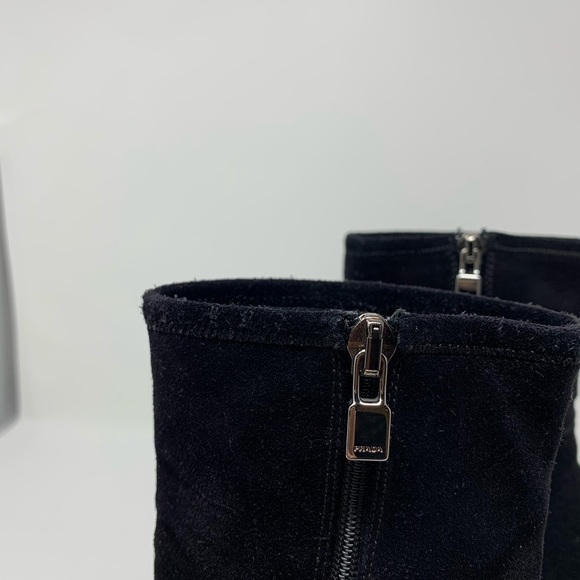 PRADA SUEDE ANKLE BOOTS - Picture 8 of 8